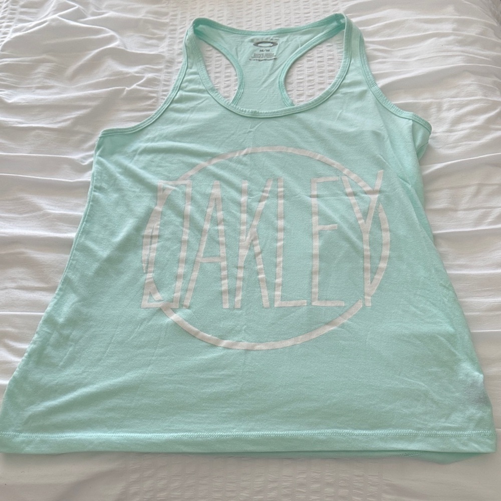 Oakley Women's Light Green Tank Top